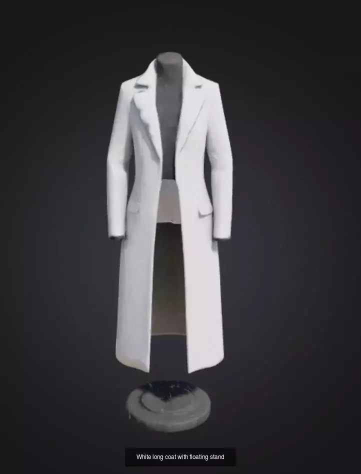 Long Coats 3D Model Collection_2