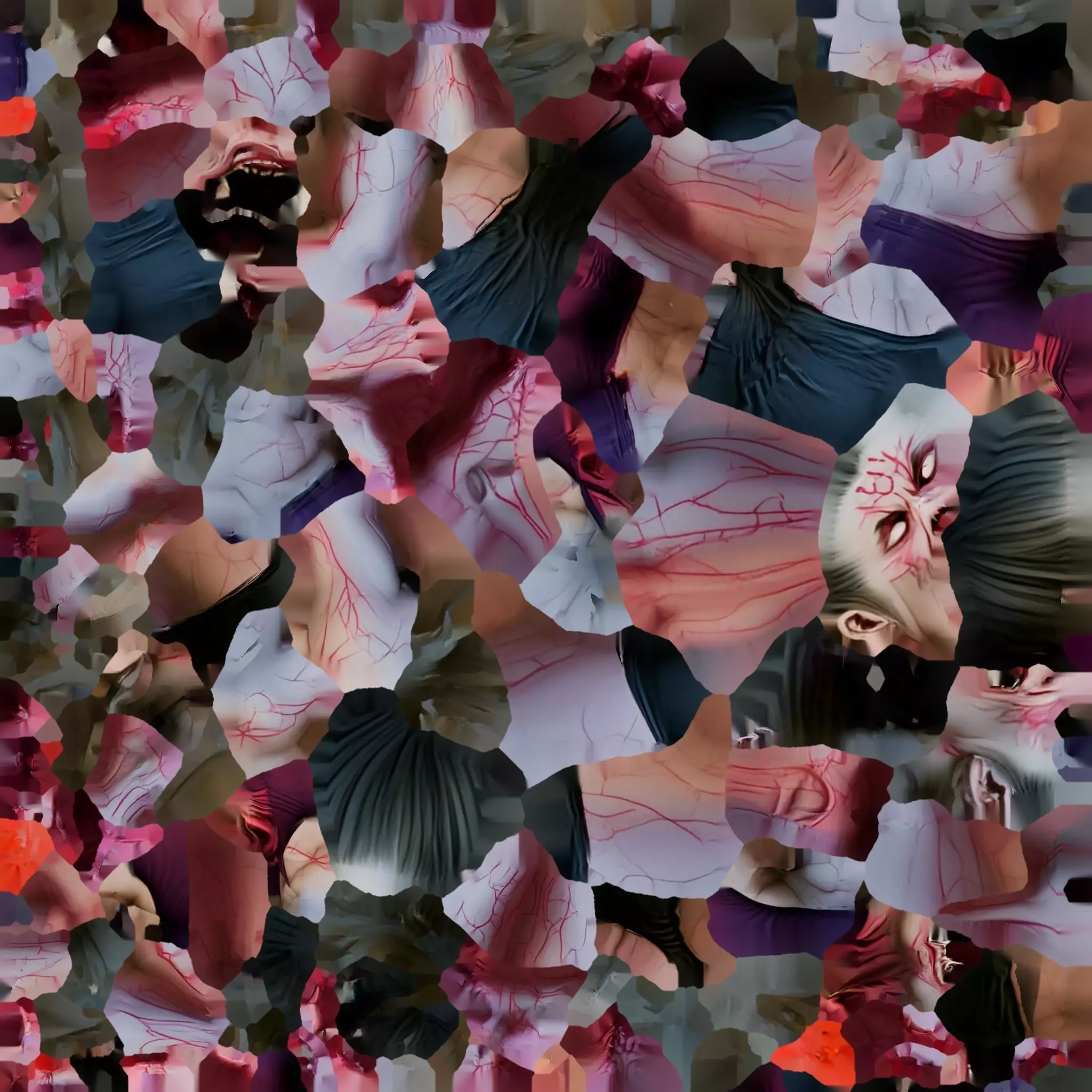 Cursed Sprinter Stylized Horror Runner 3D Model 3D print model_36