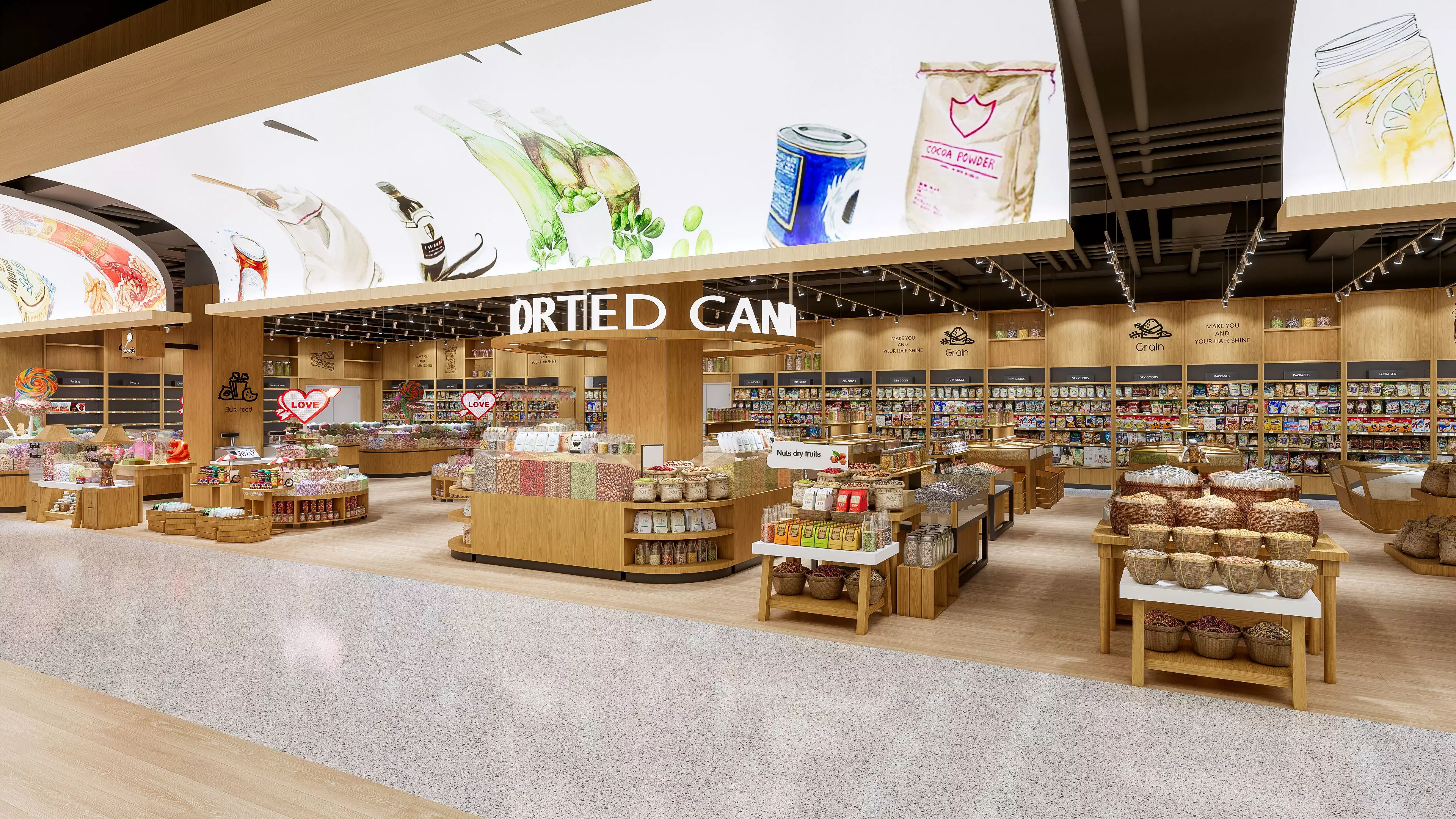 Supermarket  Hypermarket   Convenience Store 1 3D model_4