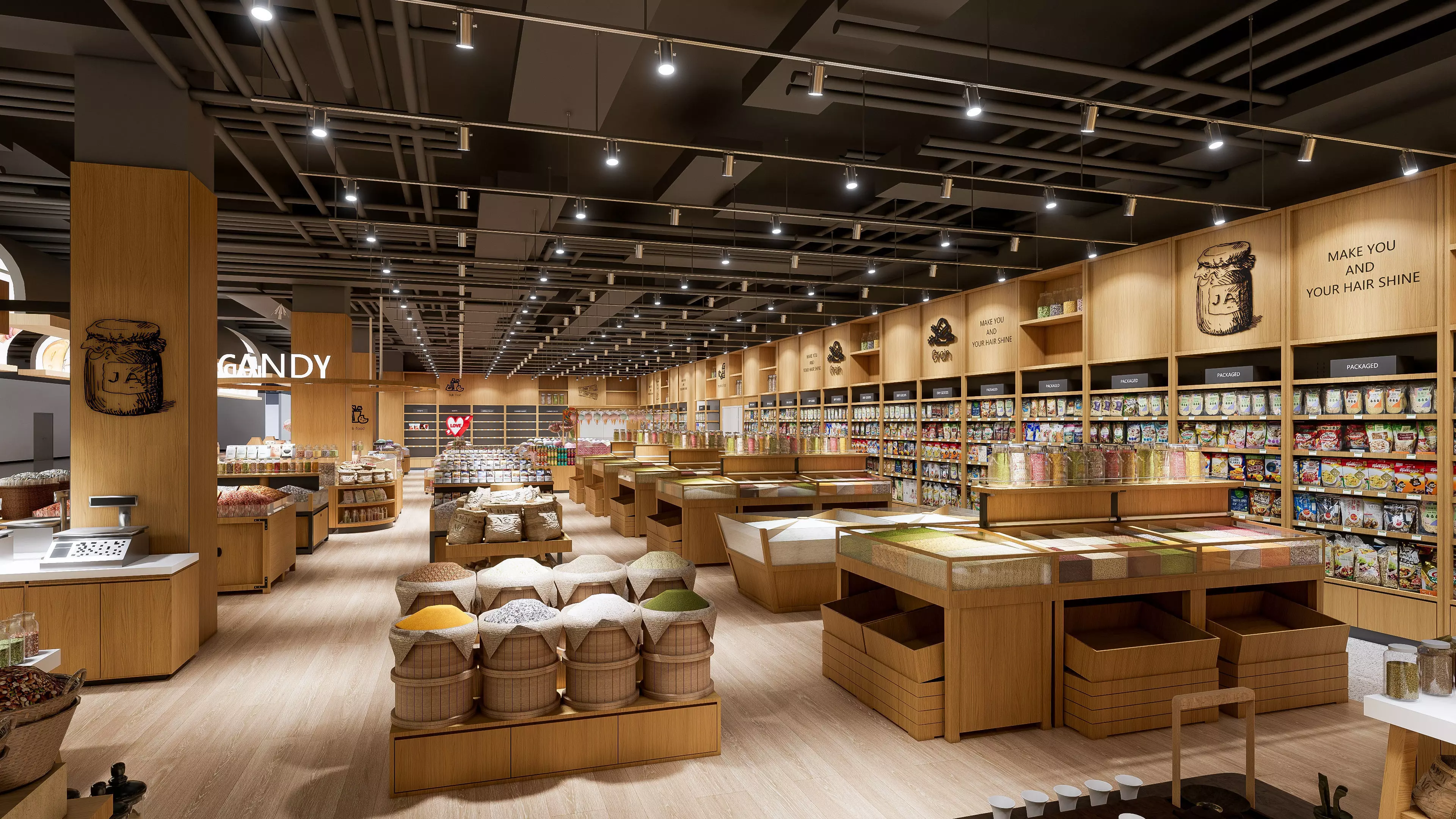 Supermarket  Hypermarket   Convenience Store 1 3D model_8