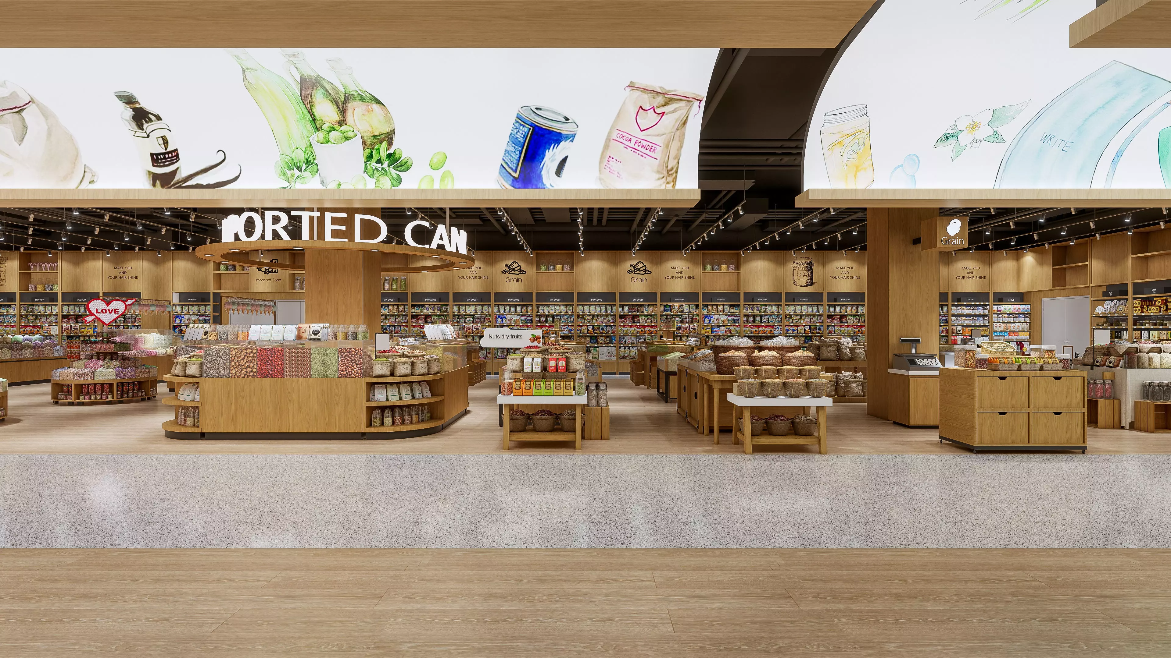 Supermarket  Hypermarket   Convenience Store 1 3D model_9