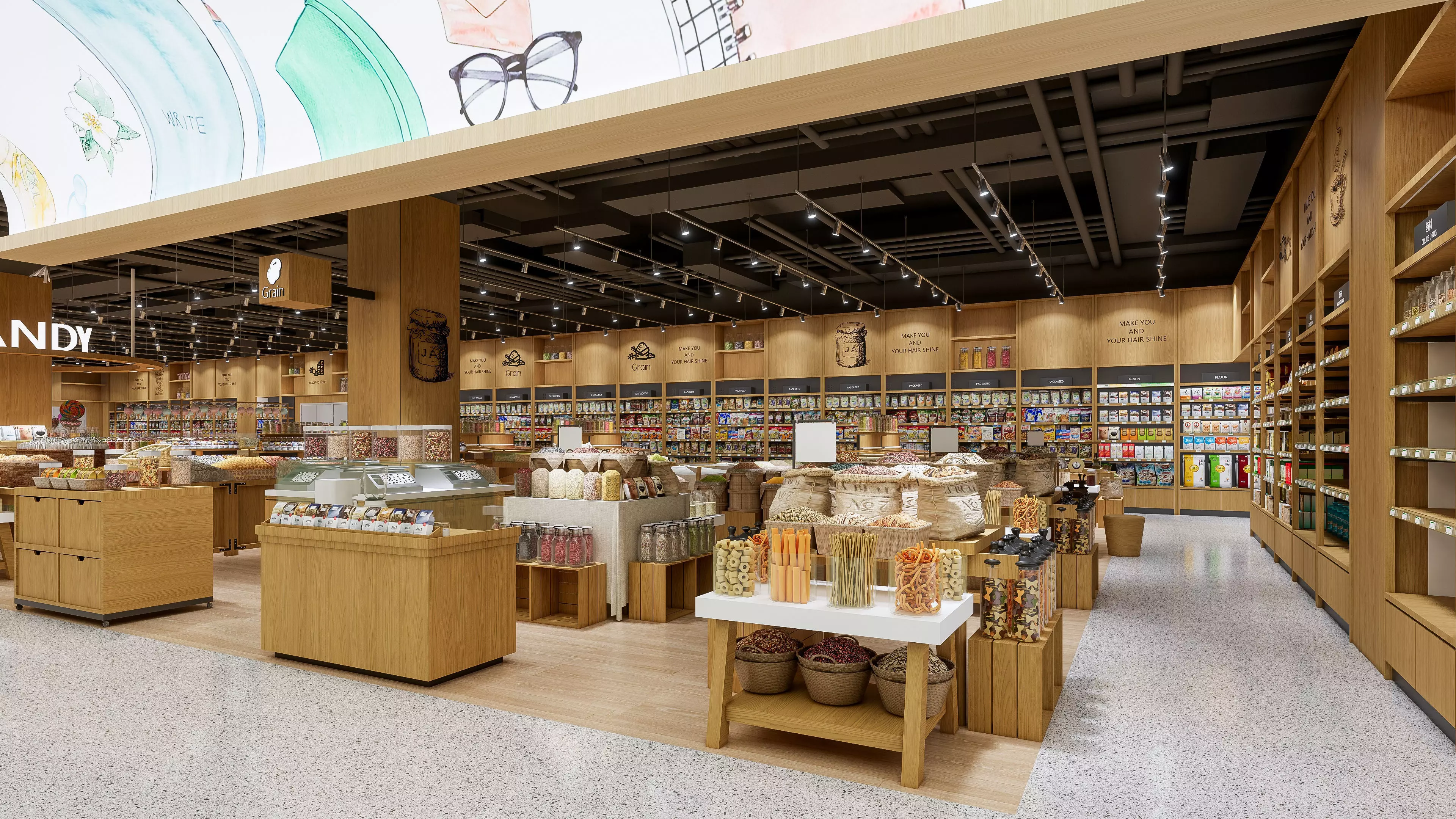 Supermarket  Hypermarket   Convenience Store 1 3D model_12