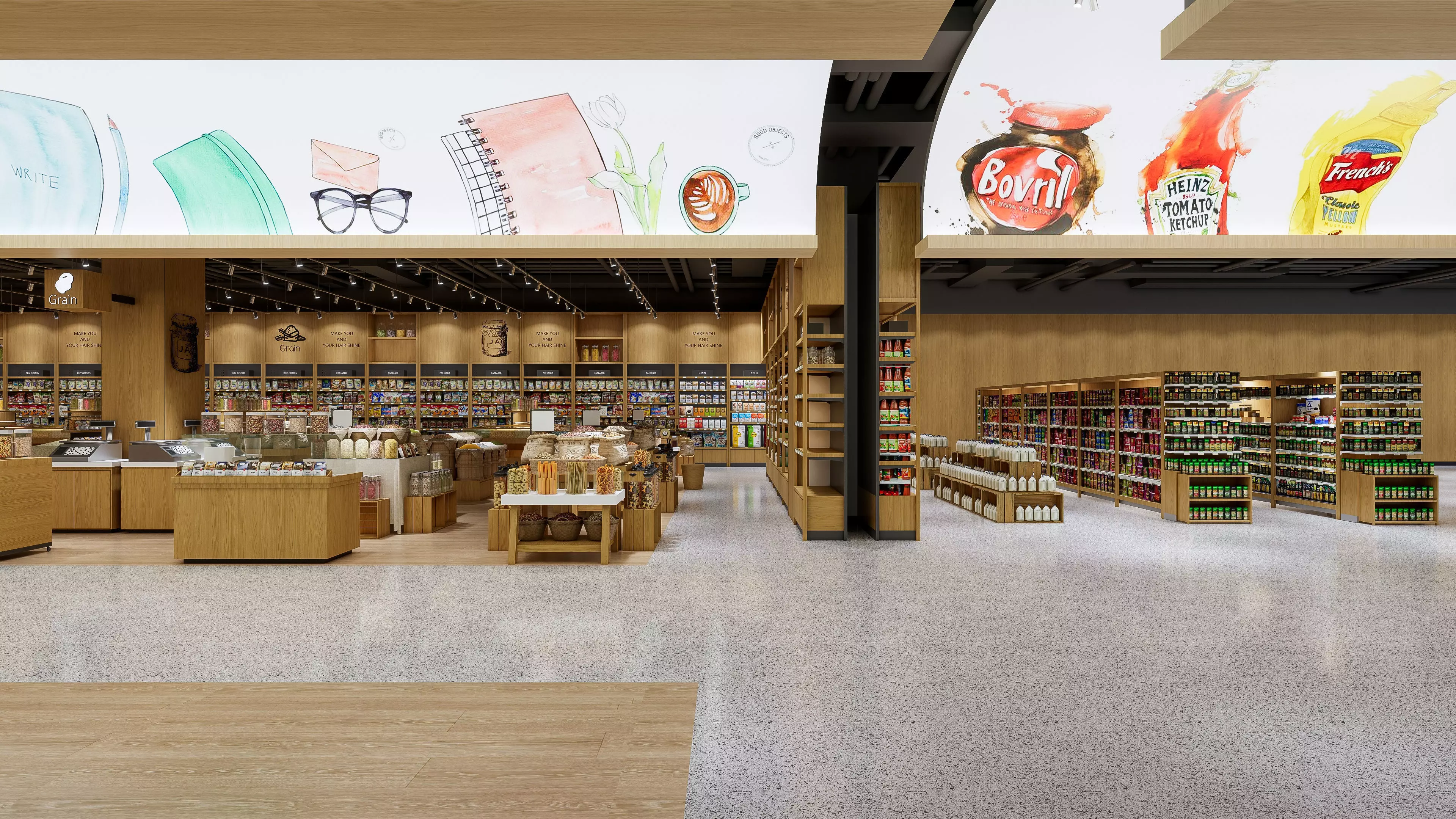 Supermarket  Hypermarket   Convenience Store 1 3D model_10