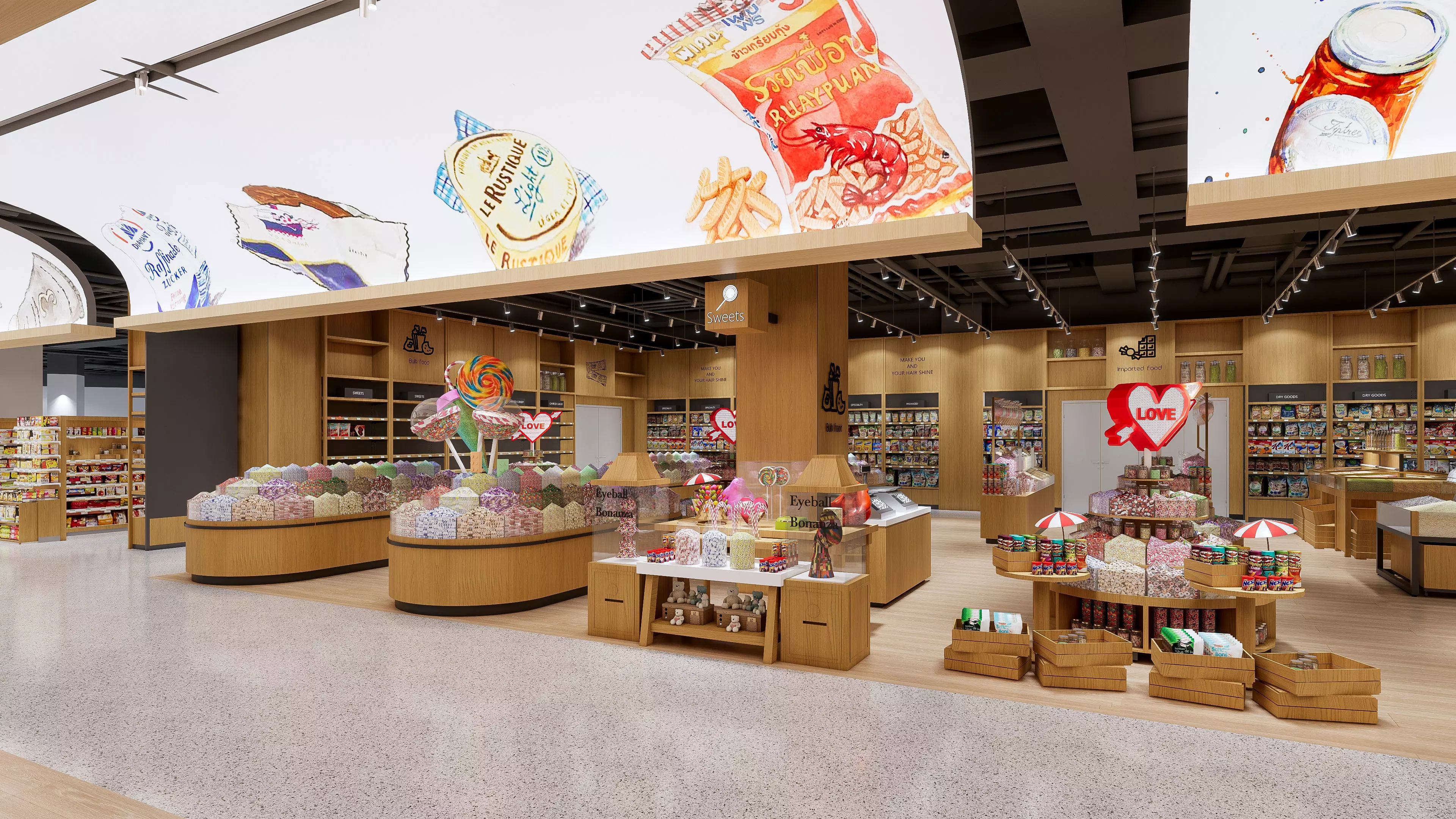 Supermarket  Hypermarket   Convenience Store 1 3D model_11