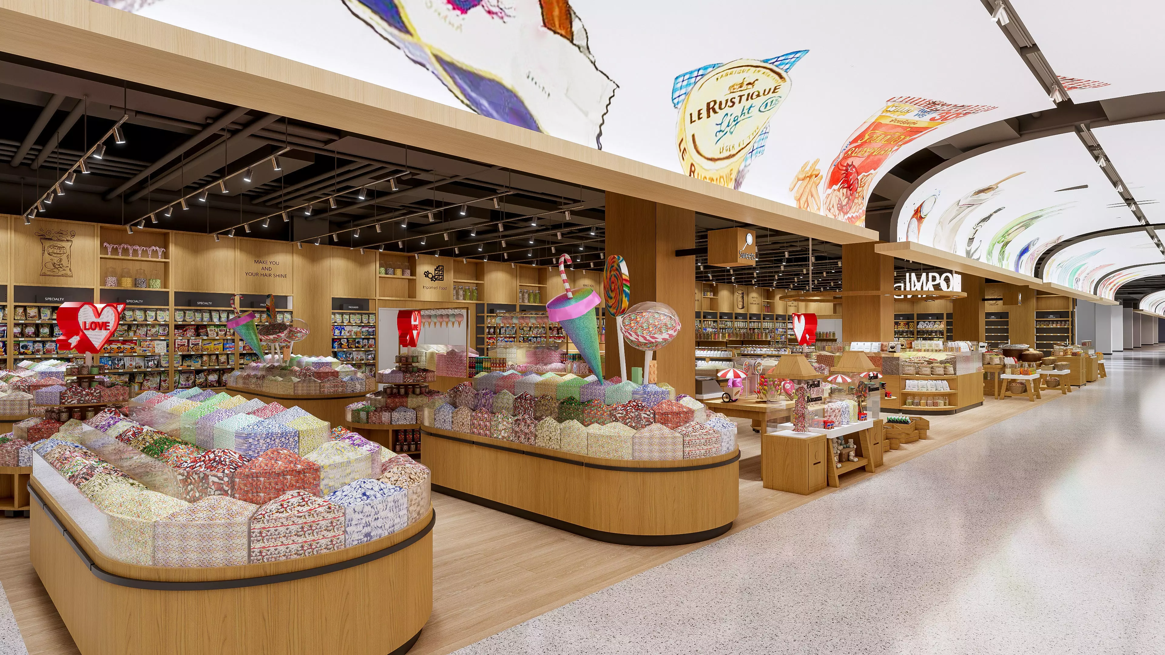 Supermarket  Hypermarket   Convenience Store 1 3D model_21