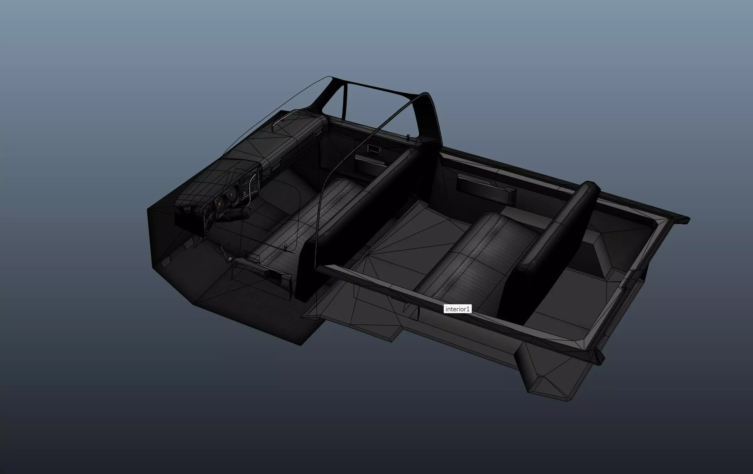 Offroad car with industrial environment unity asset Low-poly 3D model_27