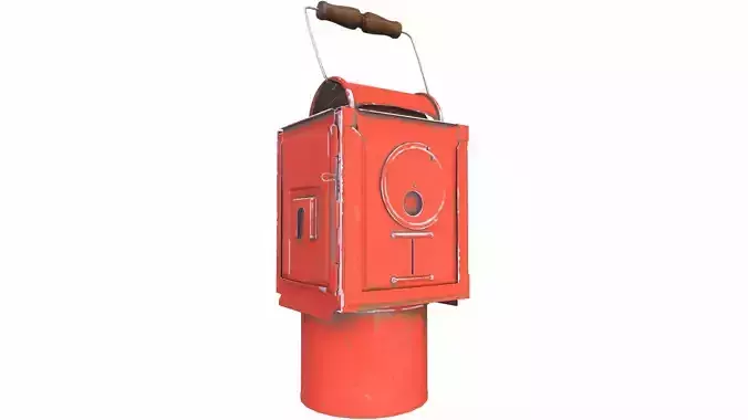 Railroad Lantern  3D Model