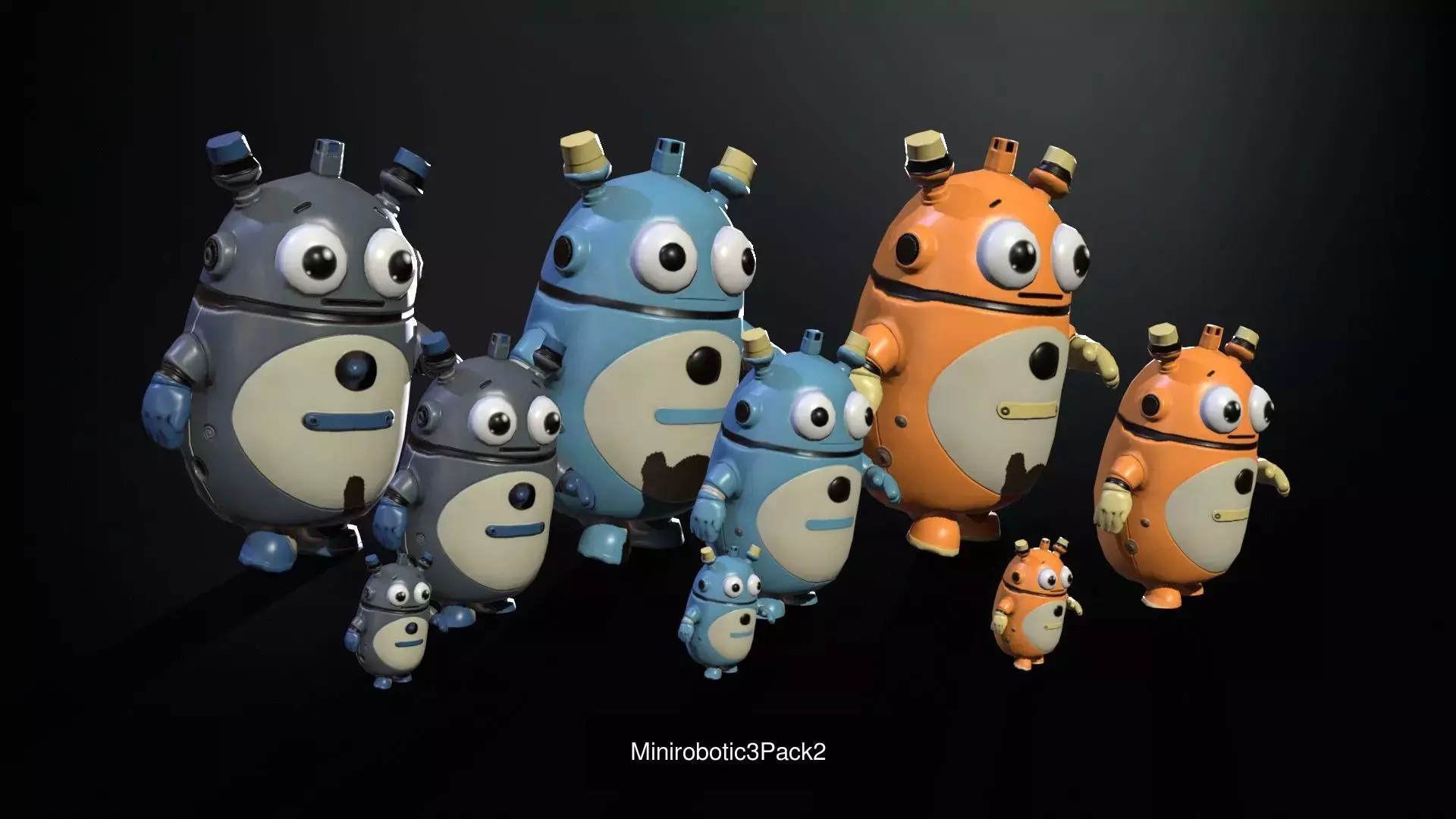 MiniroboticPack2 3D Model Collection_13