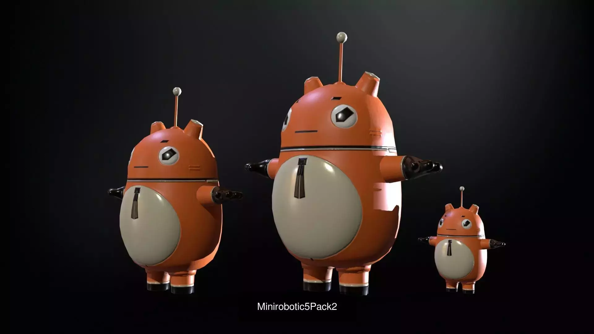 MiniroboticPack2 3D Model Collection_14