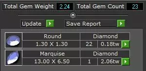 Marquise Engagement Ring 3D print model_14