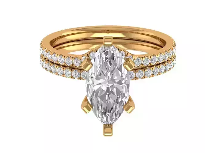 Marquise Engagement Ring