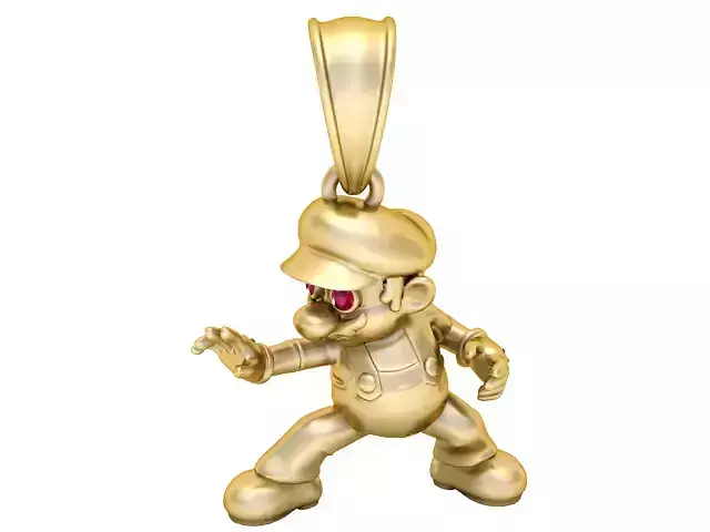 HERO PENDANT 3D PRINTABLE MODEL 