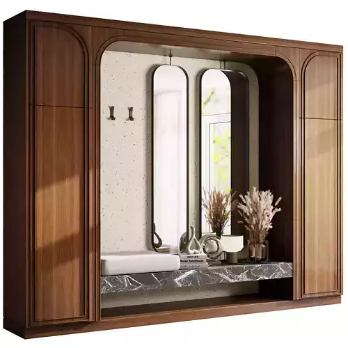 Hallway in a Neoclassical Wardrobe style 18