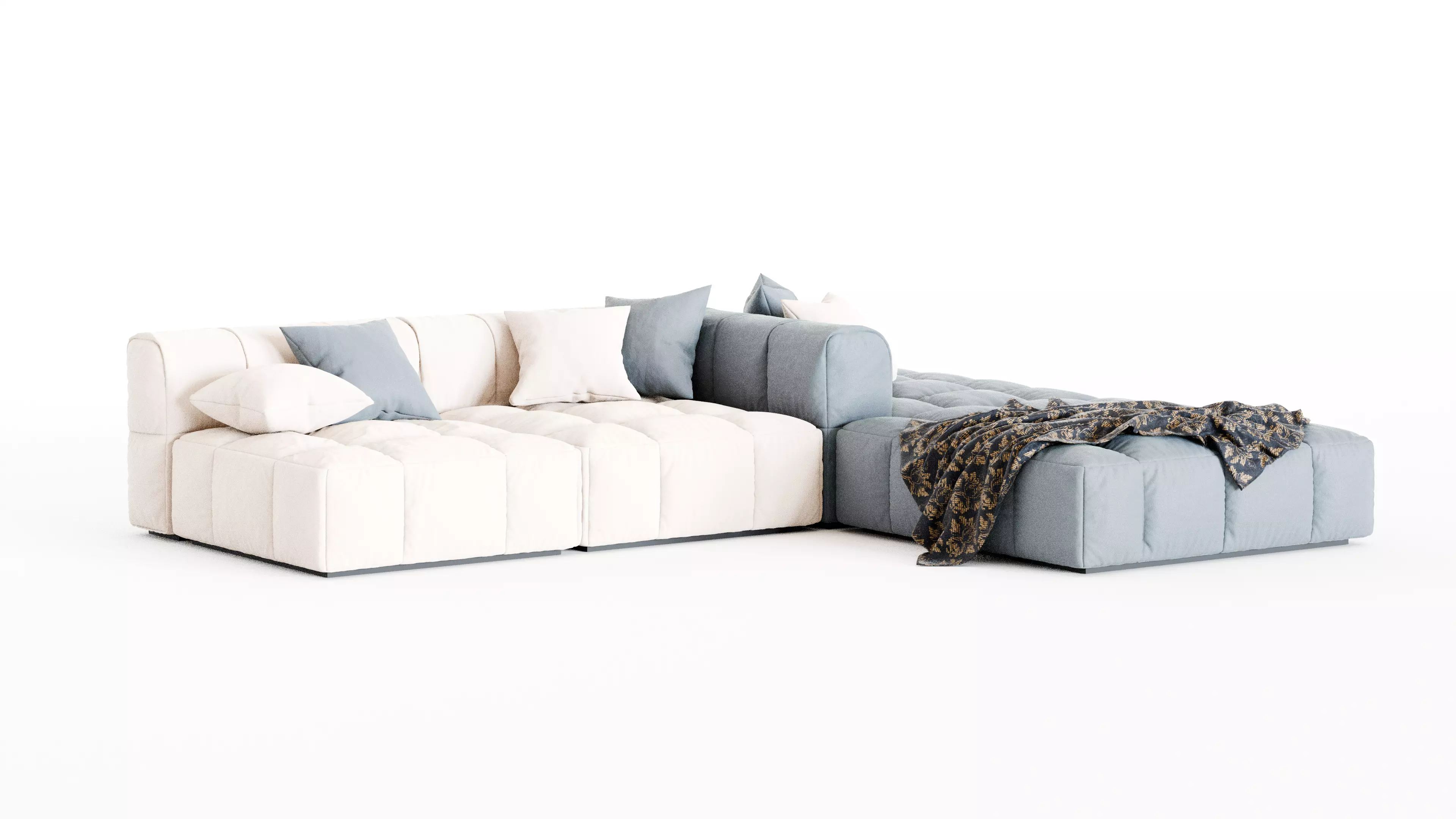 Arflex Strips Sofa 3D model_0