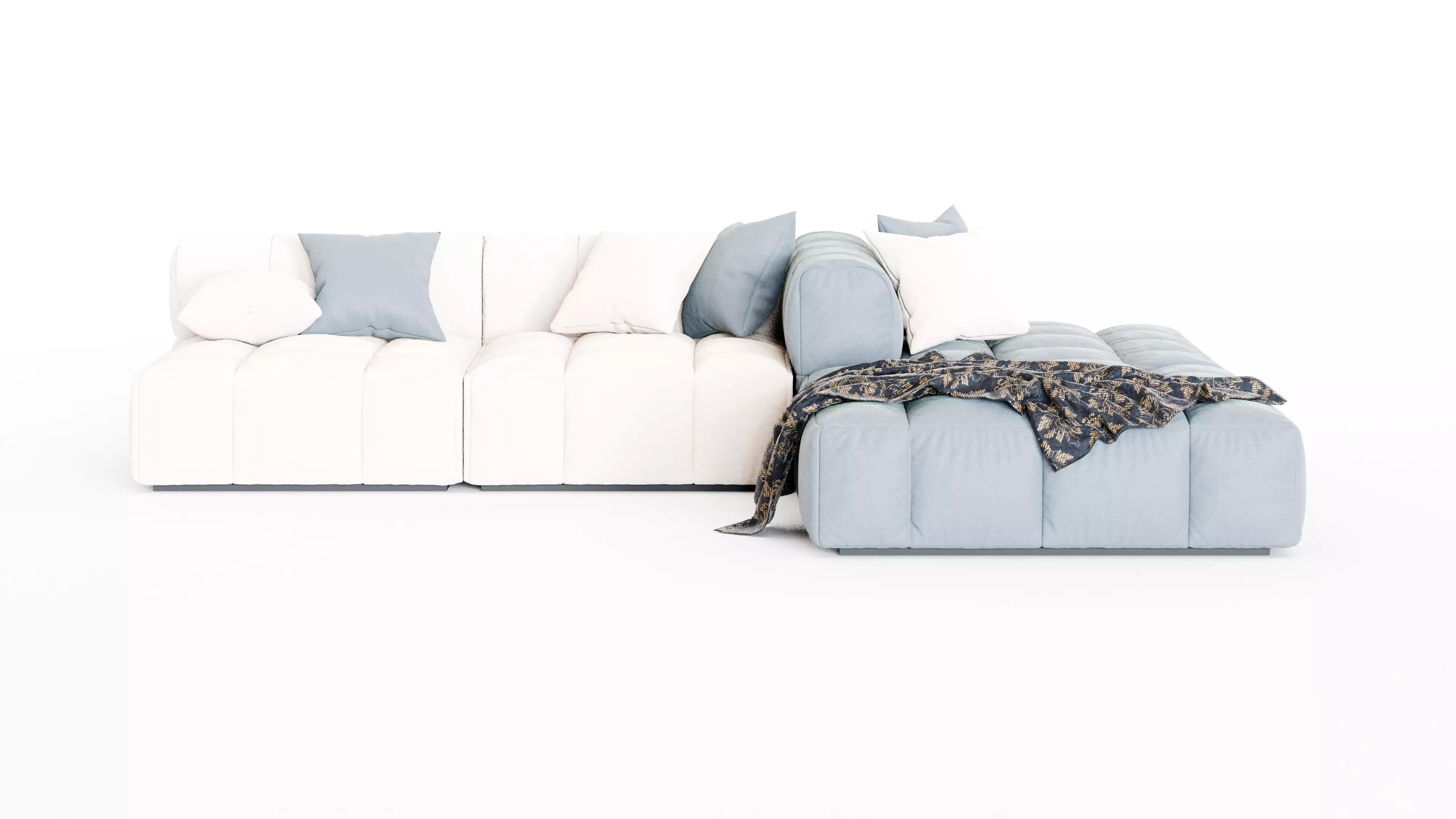 Arflex Strips Sofa 3D model_1