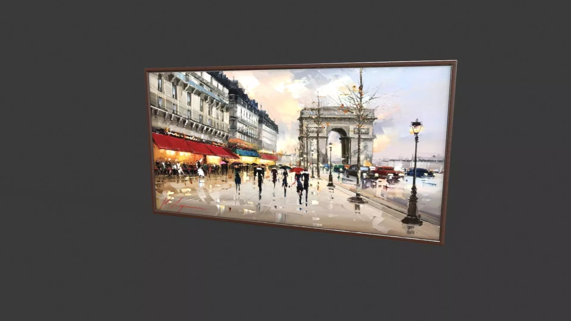  Wall Paint 03 Low-poly 3D model_3