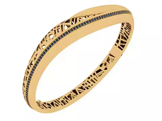 Custom Design Gold Bracelet
