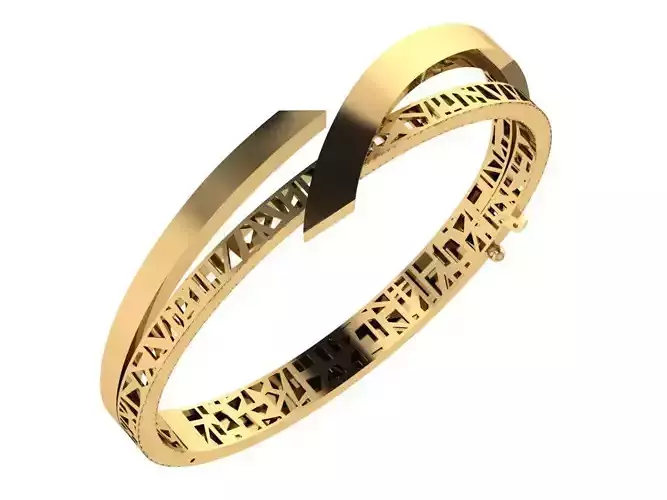 Custom Design Gold Bracelet