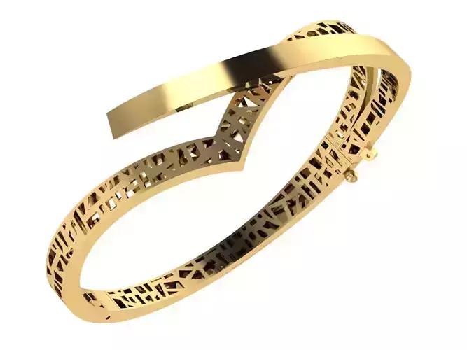 Custom Design Gold Bracelet