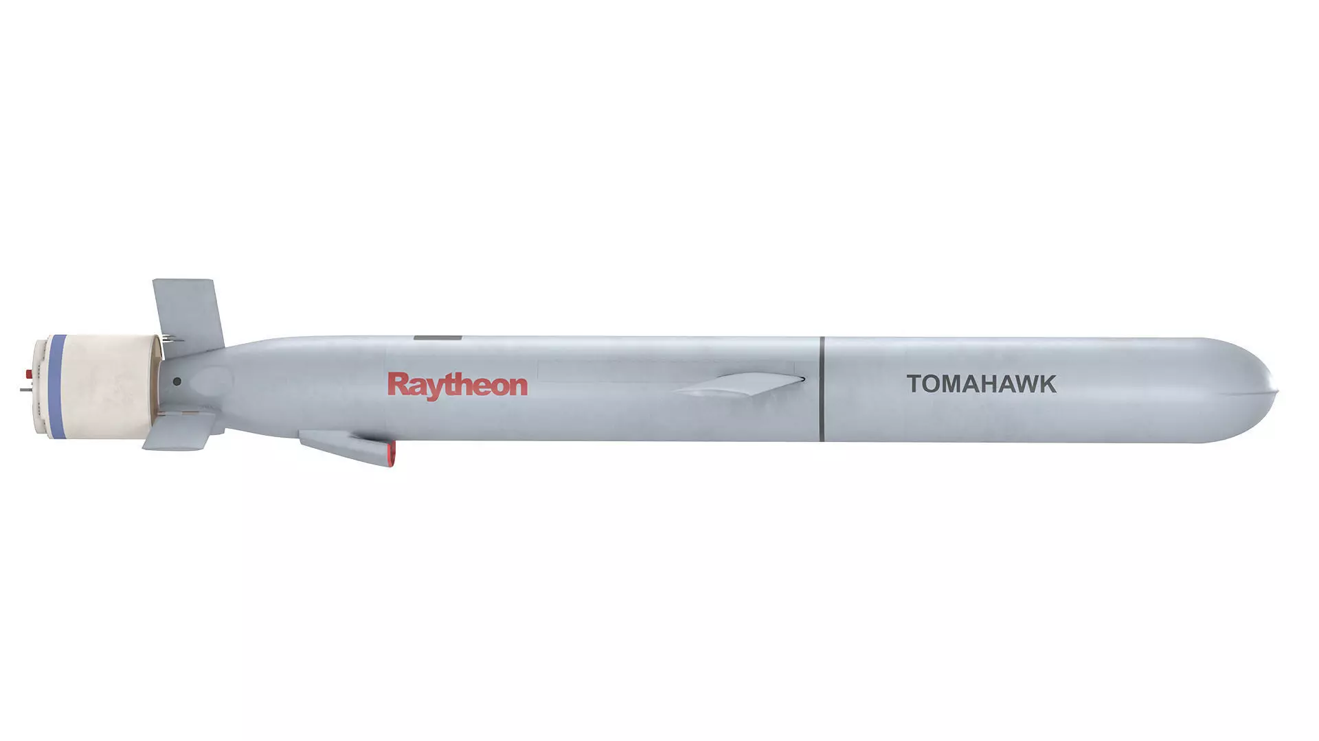 Tomahawk Land Attack Cruise Missile Rocket Block V Low-poly 3D model_3