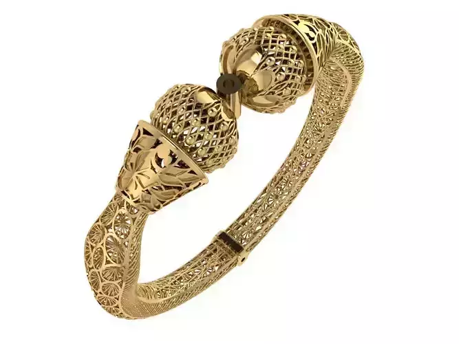 Custom Design Gold Bracelet