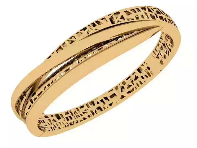 Custom Design Gold Bracelet