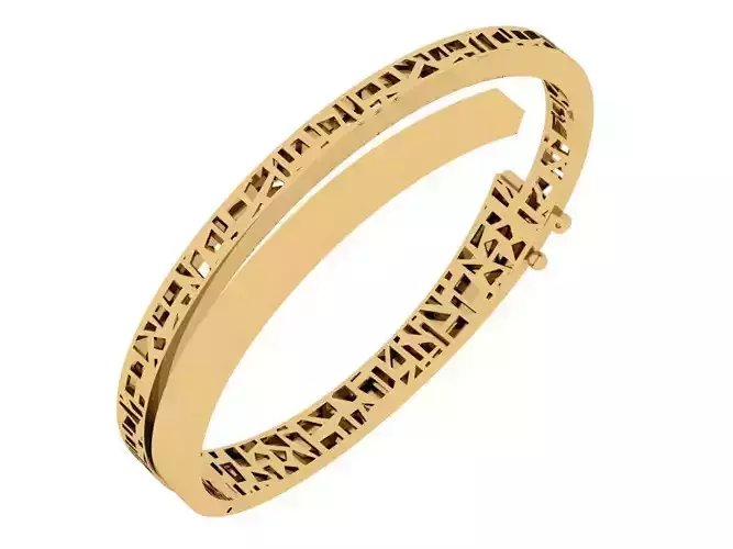 Custom Design Gold Bracelet