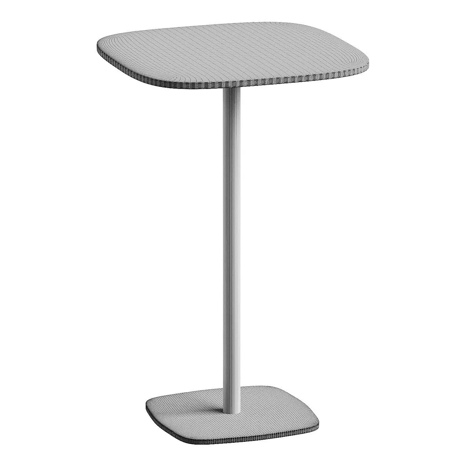 table leni tall 3D model_2