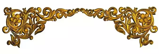 Floral Border Church