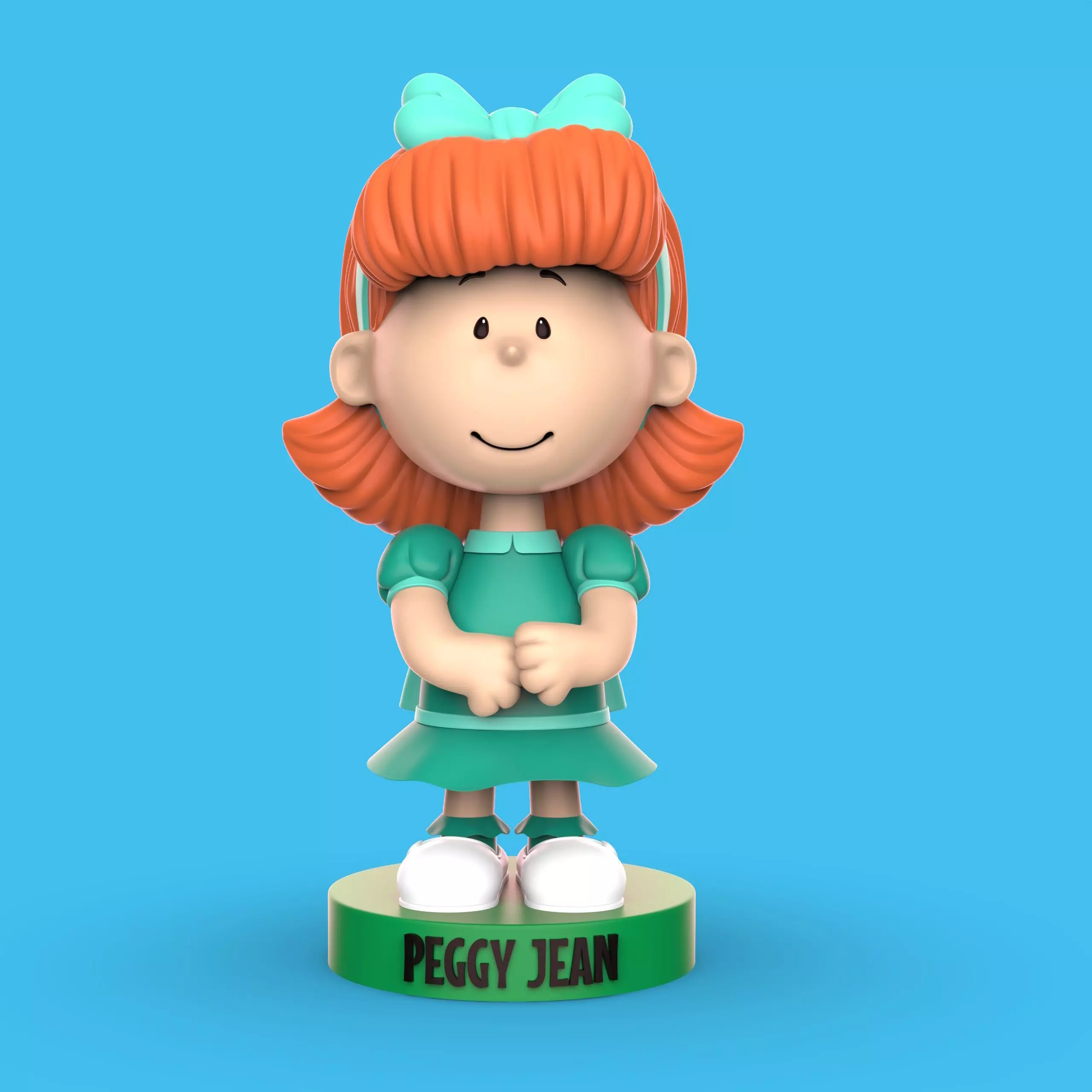 PEGGY JEAN- SNOOPY 3D print model_0