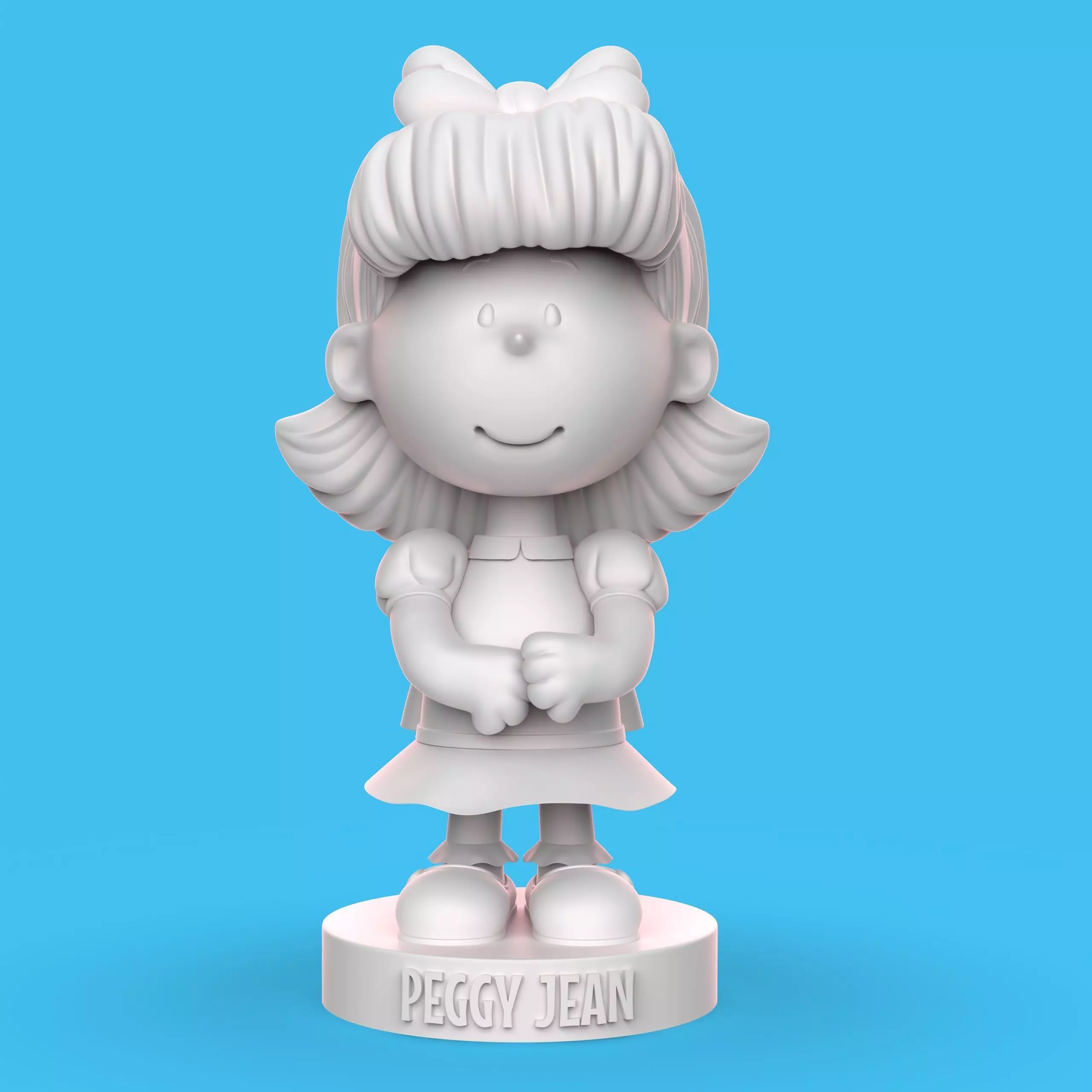 PEGGY JEAN- SNOOPY 3D print model_5