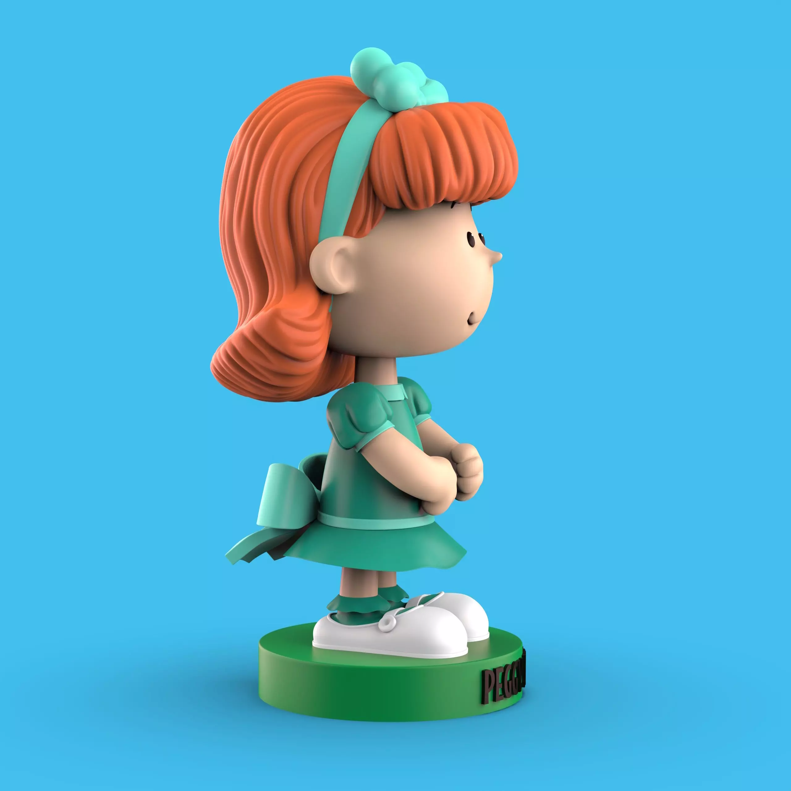 PEGGY JEAN- SNOOPY 3D print model_2