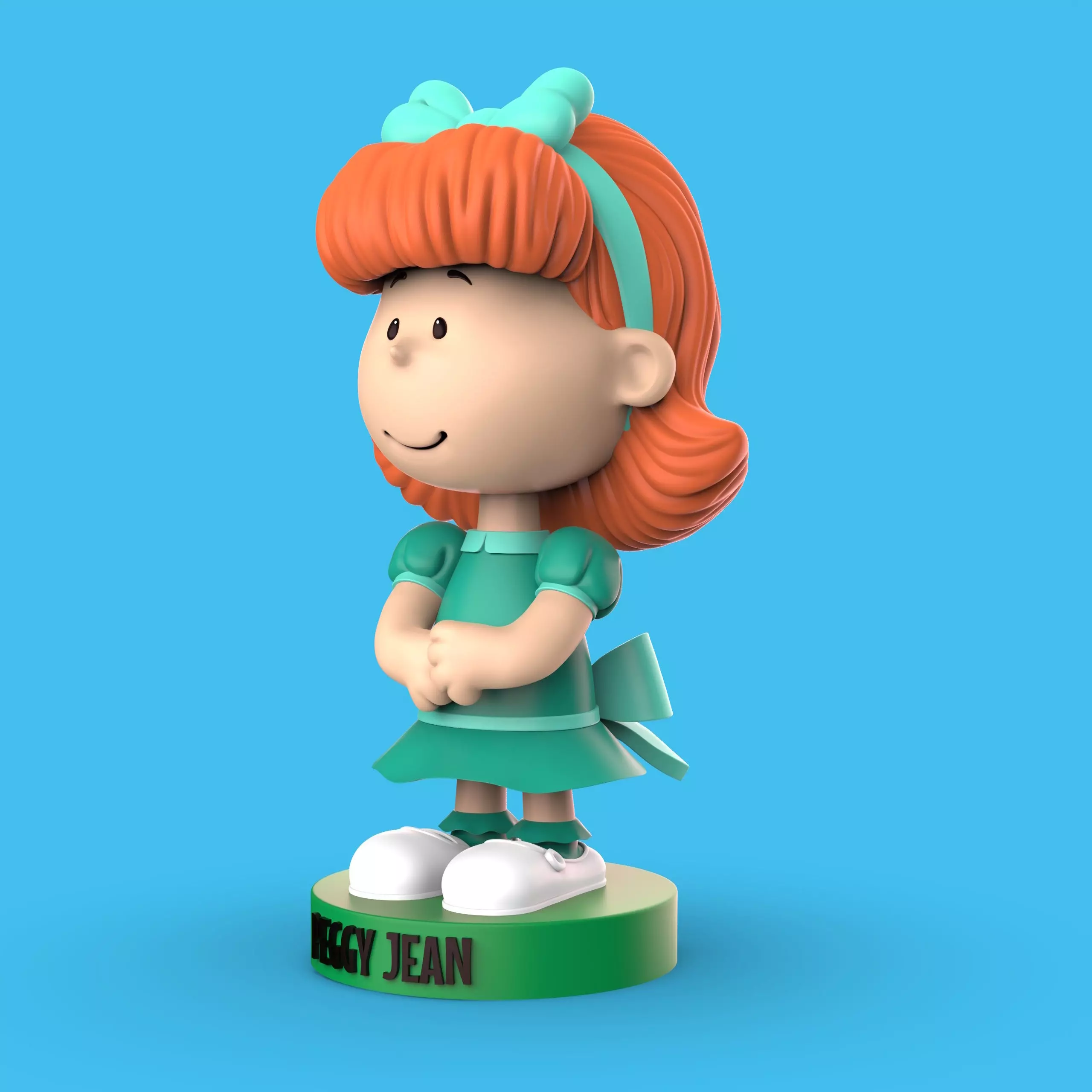 PEGGY JEAN- SNOOPY 3D print model_1