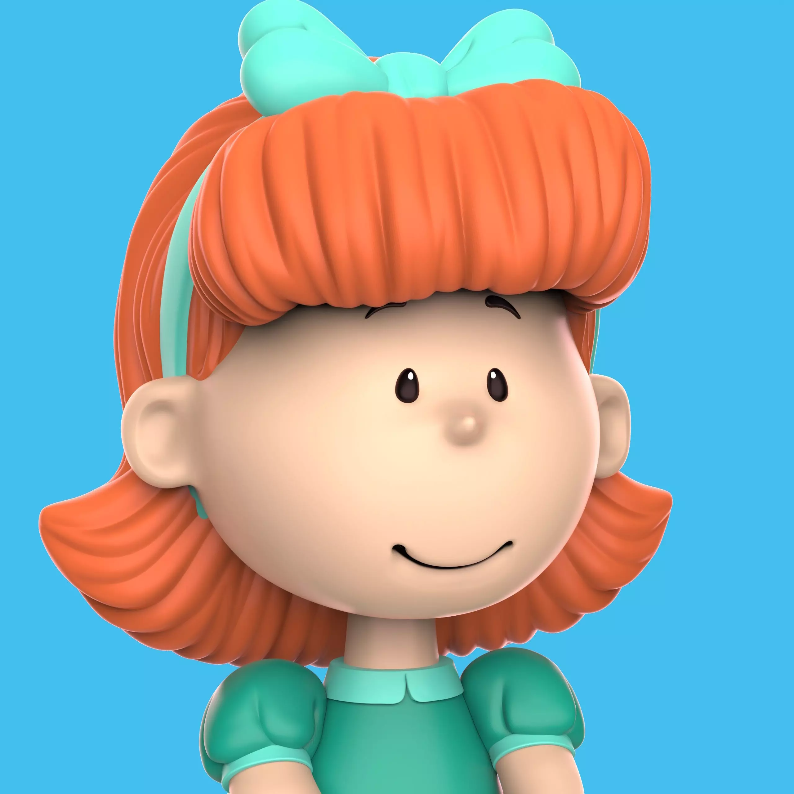 PEGGY JEAN- SNOOPY 3D print model_4