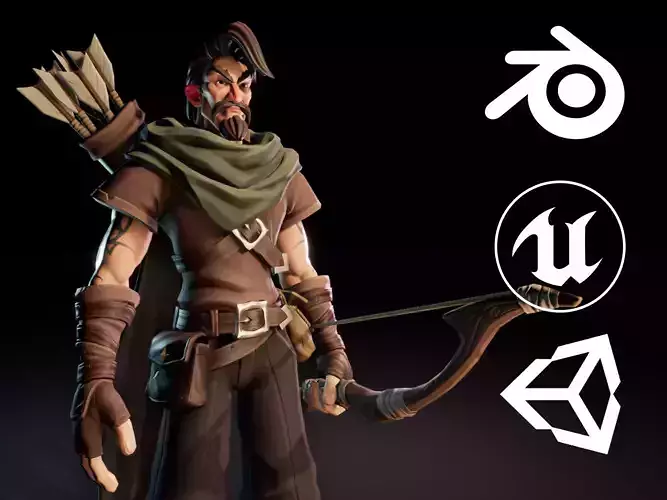 Stylized Bandit Archer