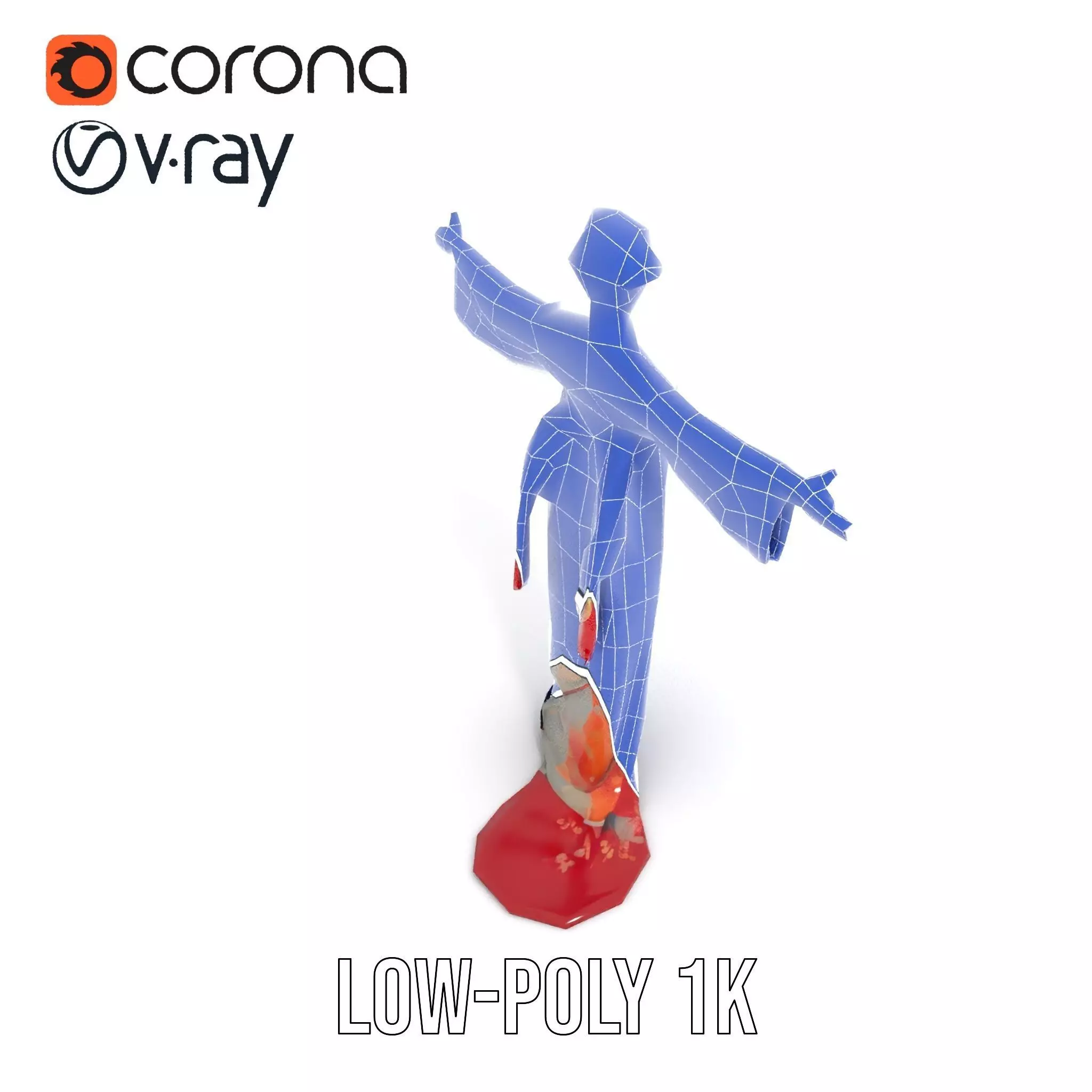 Elegant Kimono Attire model pack Low-poly 3D model_26