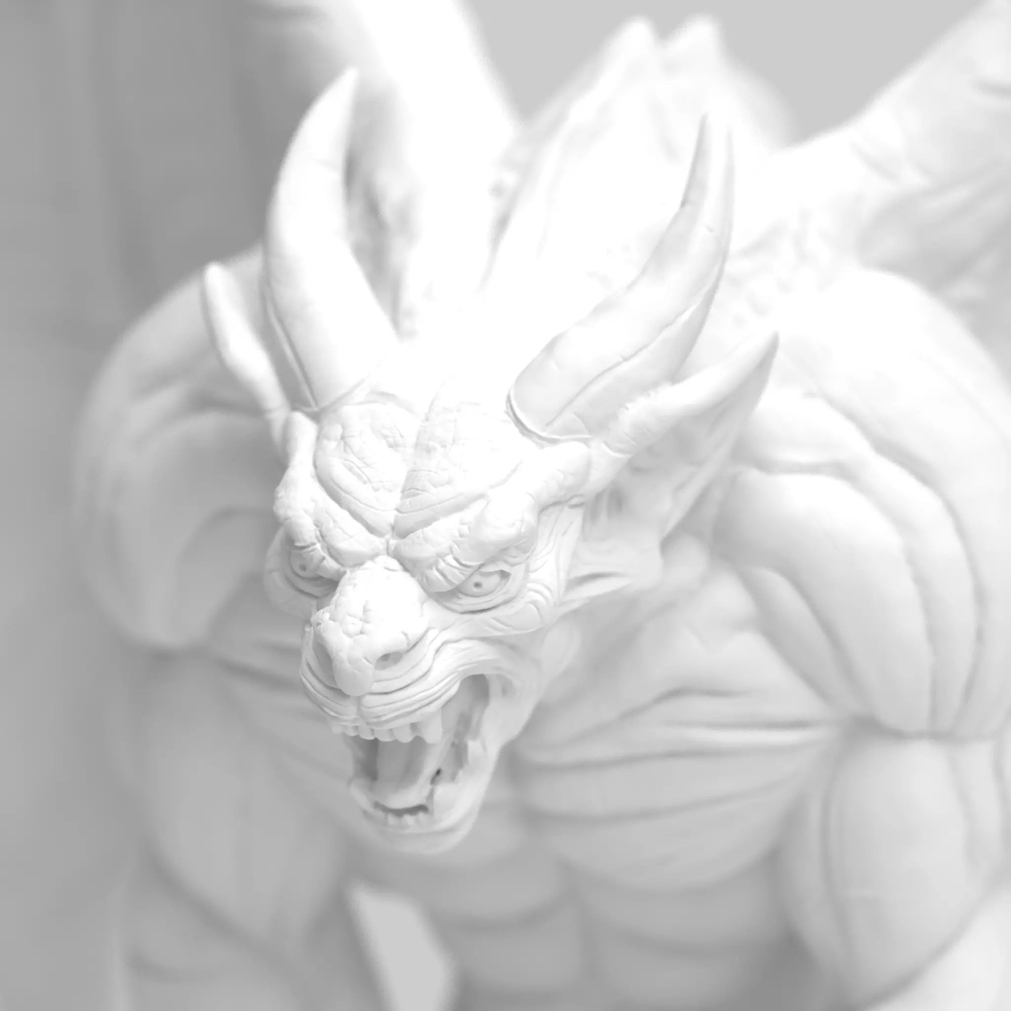 The Eternal Gargoyle 3D Print Model Challenge Halloween  3D print model_2