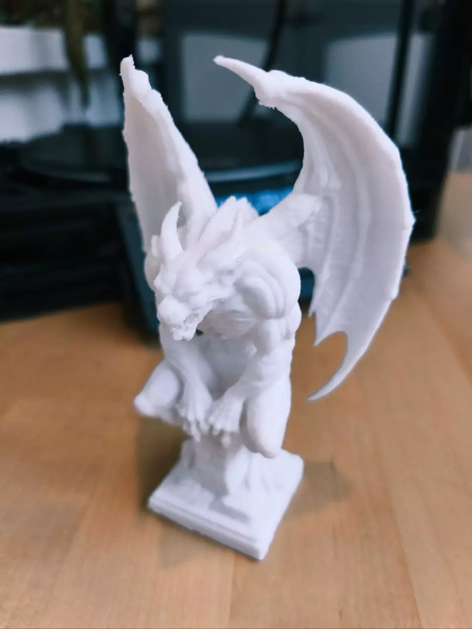 The Eternal Gargoyle 3D Print Model Challenge Halloween  3D print model_18