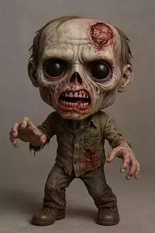 Funko - Zombie Printable Doll