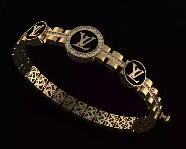 Custom Design Gold Bracelet