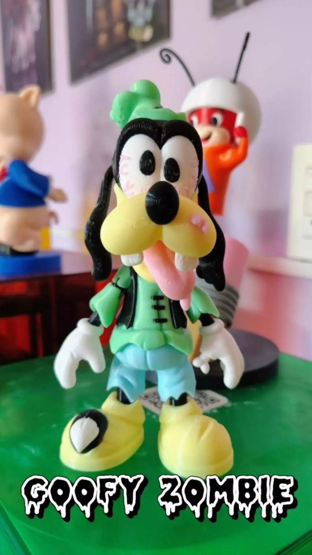GOOFY CHIBI ZOMBIE 3D print model