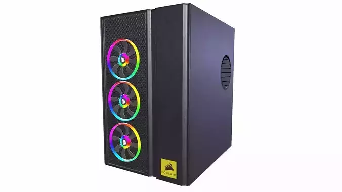 CORSAIR CPU Machine 3D Model