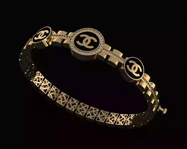Custom Design Gold Bracelet