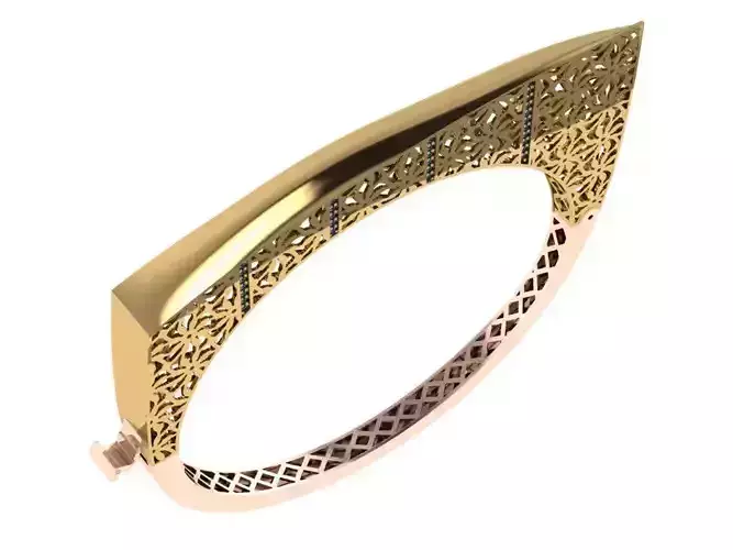 Custom Design Gold Bracelet