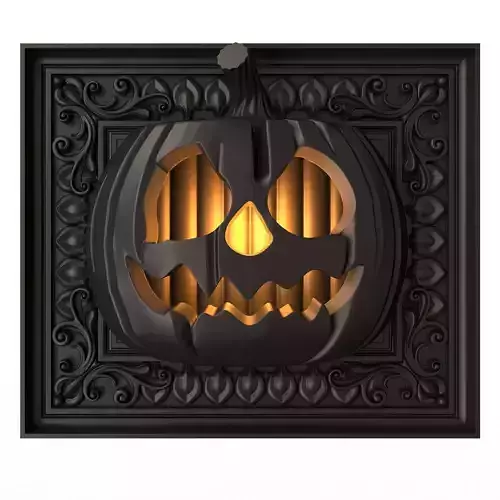 Pumpkin Frame Halloween 02