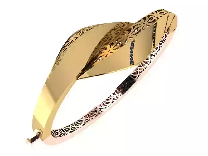 Custom Design Gold Bracelet