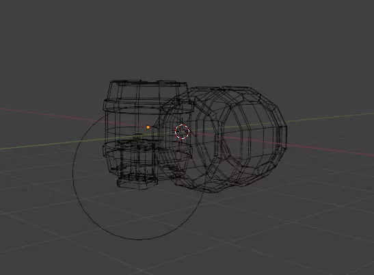 Low-Poly Barrel Low-poly 3D model_3