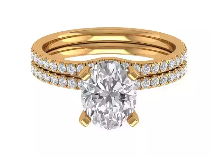 Oval Engagement Ring