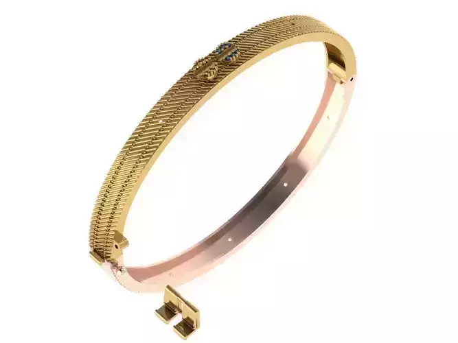 Custom Design Gold Bracelet