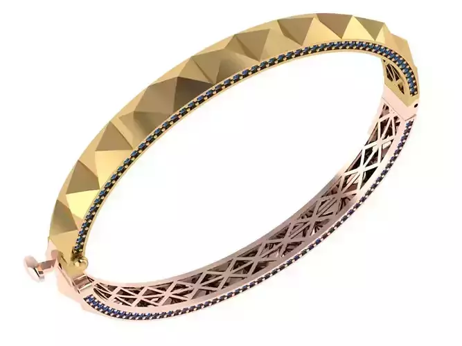 Custom Design Gold Bracelet